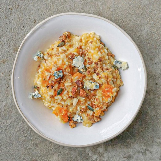 Risotto butternut et Gorgonzola